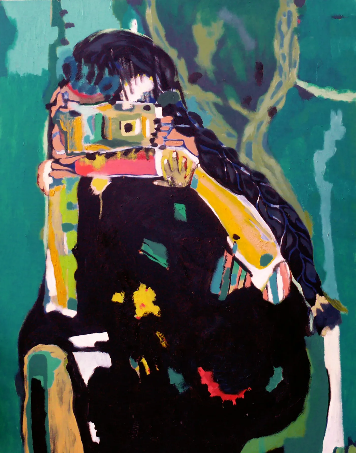 Oil painting: 2009,ceren tuncer 115x 89